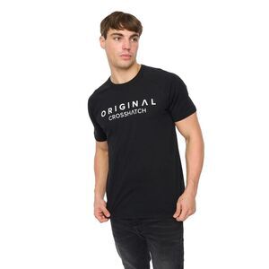 Crosshatch Mens Chantlars T-Shirt / Black